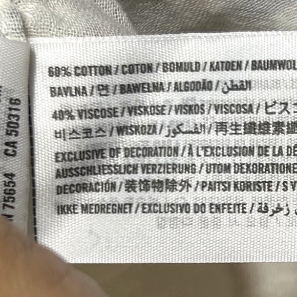 Abercrombie&Fitch Plaid Flannel Long Sleeve Button Down Top Cream Size L - Picture 9 of 9